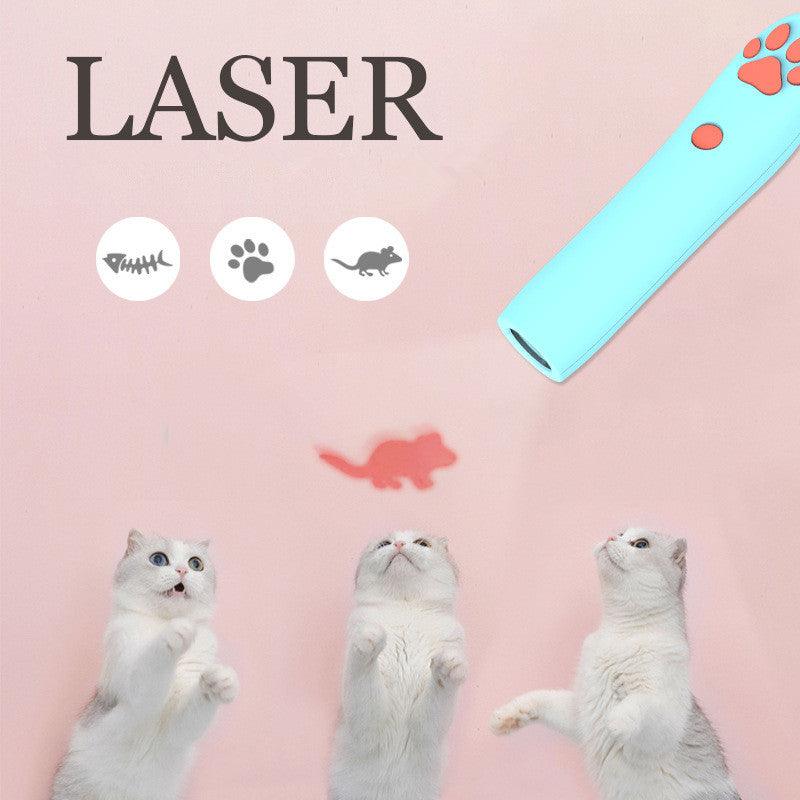 LED Laser Cat Toy Pointer – Interactive Chase Toy for Indoor Cat