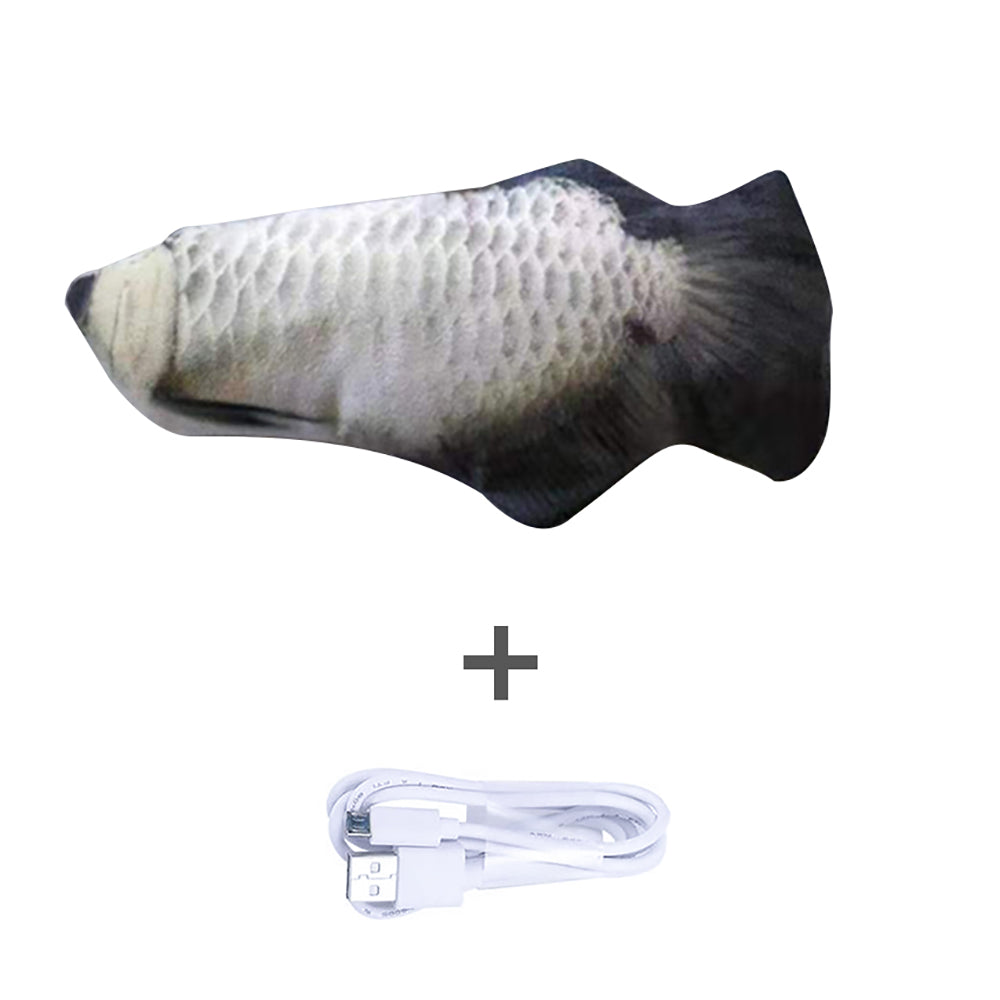 Flopping Fish Cat Toy – Interactive USB Rechargeable Cat Toy