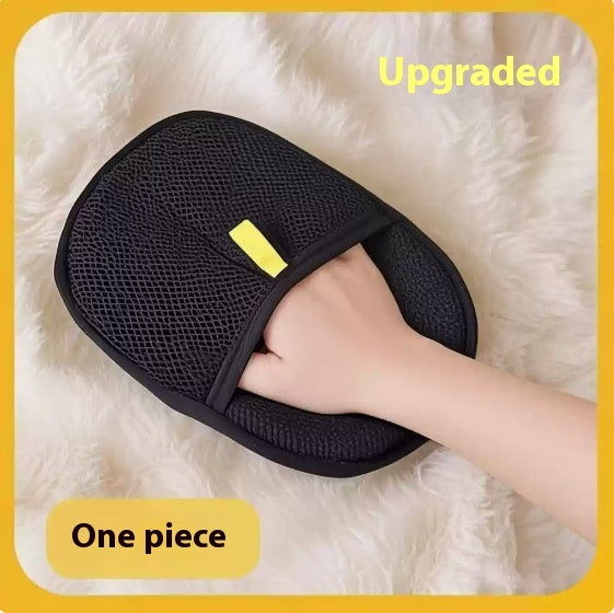 Pet Hair Remover Grooming Glove for Dogs & Cats