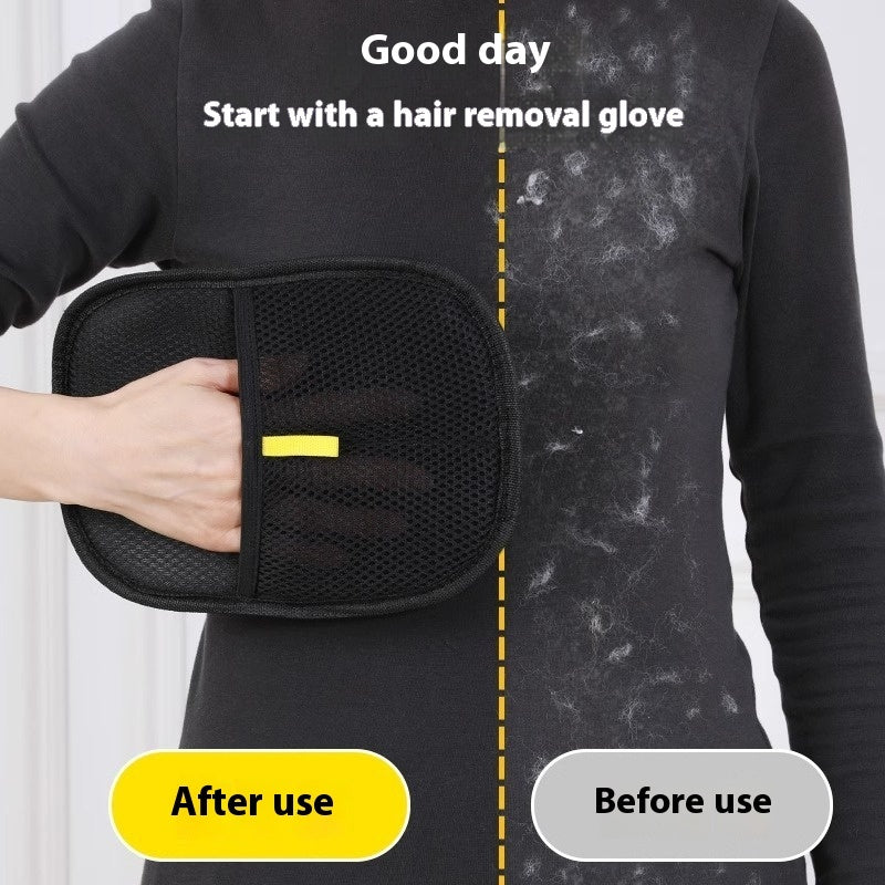 Pet Hair Remover Grooming Glove for Dogs & Cats