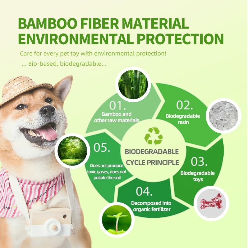 Indestructible Dog Chew Toy for Aggressive Chewers – Natural Rubber