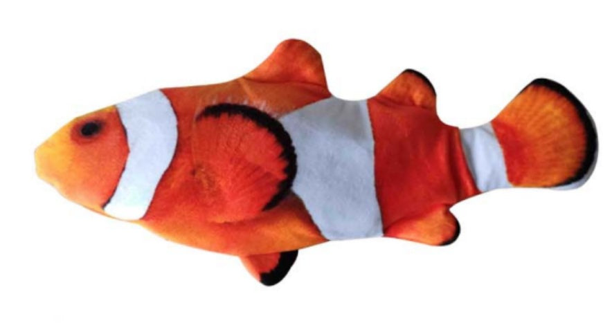 Flopping Fish Cat Toy – Interactive USB Rechargeable Cat Toy