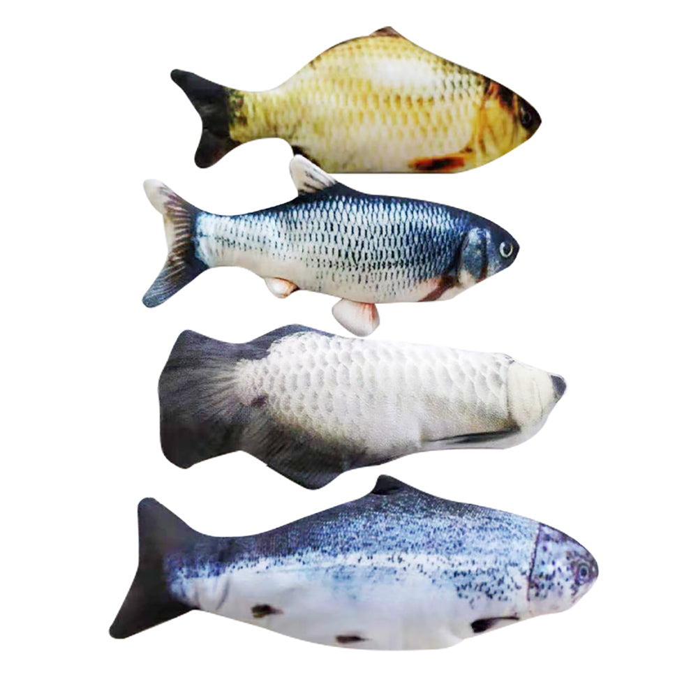 Flopping Fish Cat Toy – Interactive USB Rechargeable Cat Toy