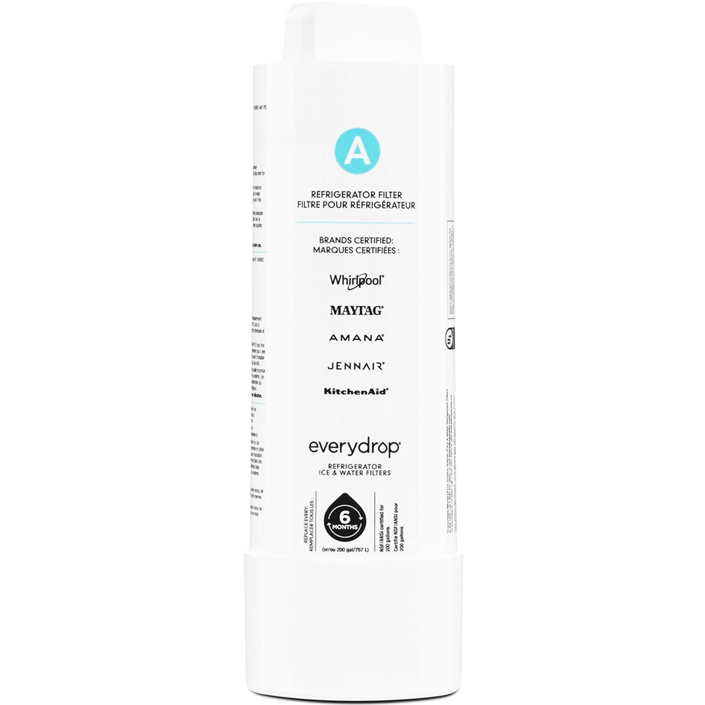 EDRARXD1 water filter - FILTER A - EDRARXD1B refrigerator water filter A