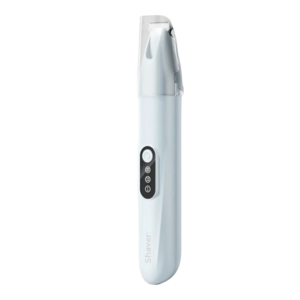Quiet USB Rechargeable Pet Hair Trimmer with LED Precision Cut