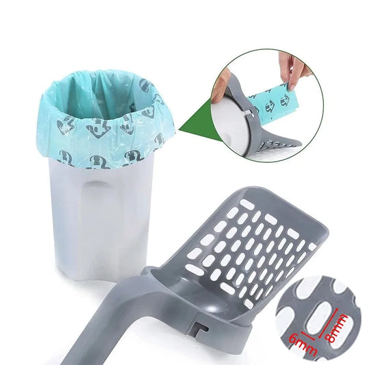 Heavy Duty Cat Litter Scoop – Easy Clean Sifter Shovel