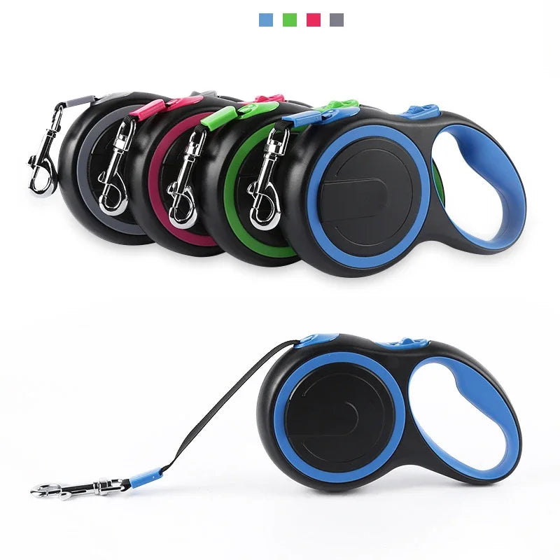 Retractable Dog Leash 16ft – Durable Automatic Lead for All Dogs