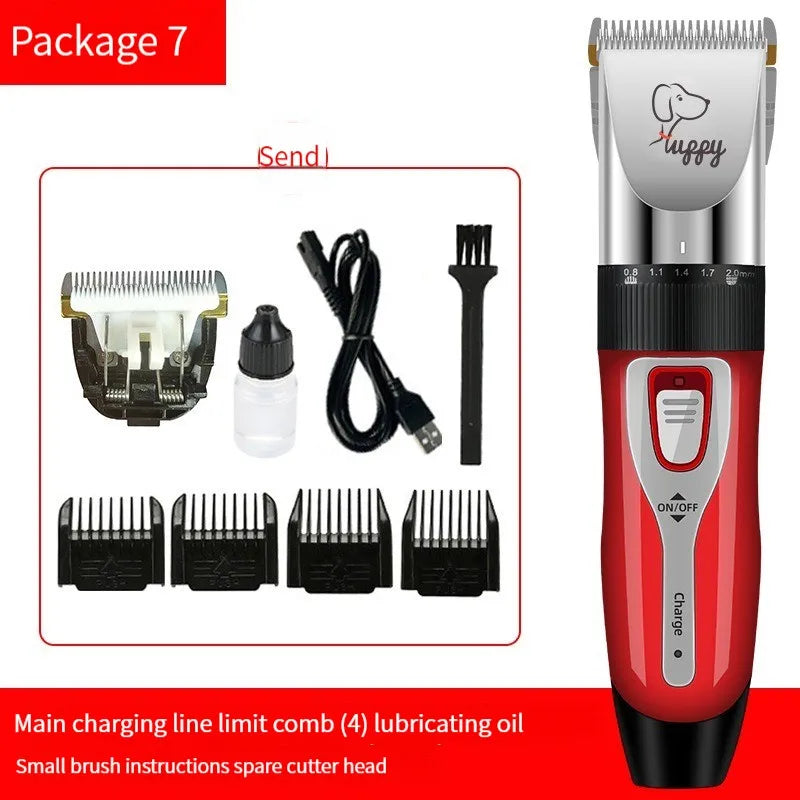 Cordless Dog & Cat Hair Clipper – Professional Pet Grooming Kit
