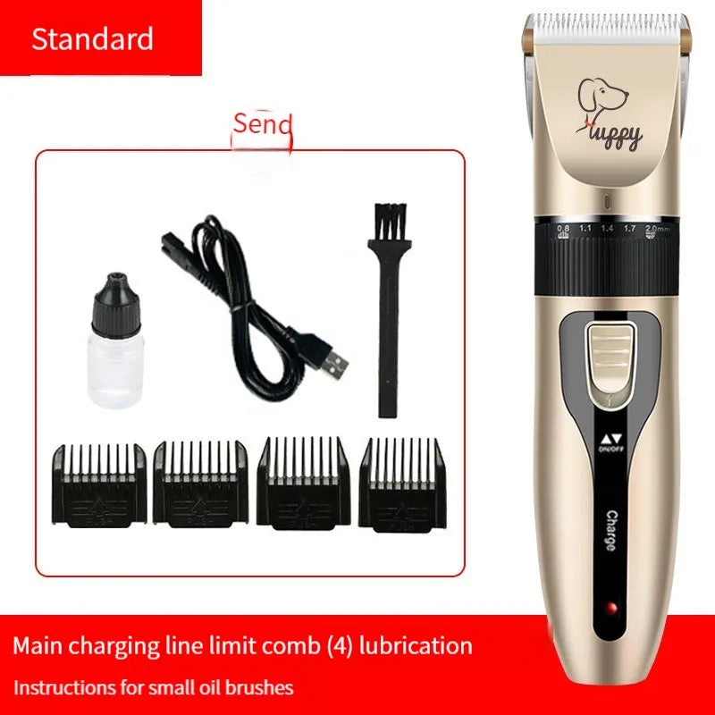Cordless Dog & Cat Hair Clipper – Professional Pet Grooming Kit
