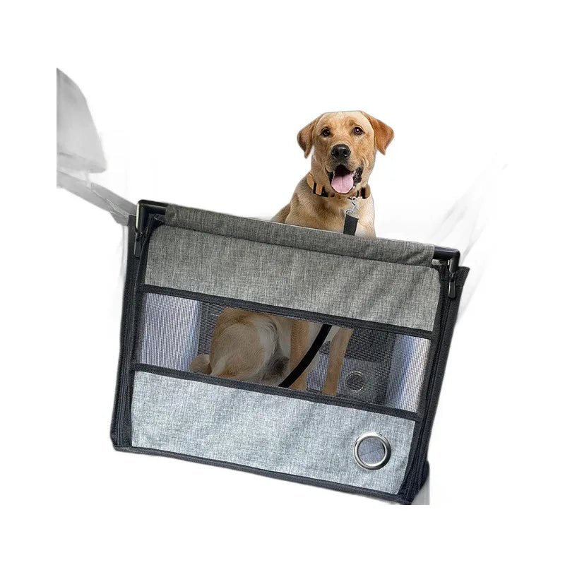 Portable Dog Car Seat Carrier – Waterproof Travel Booster