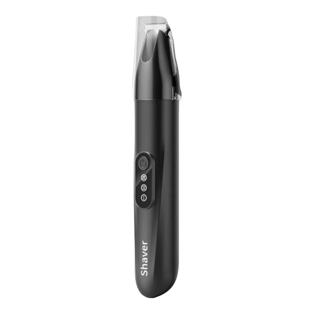 Quiet USB Rechargeable Pet Hair Trimmer with LED Precision Cut