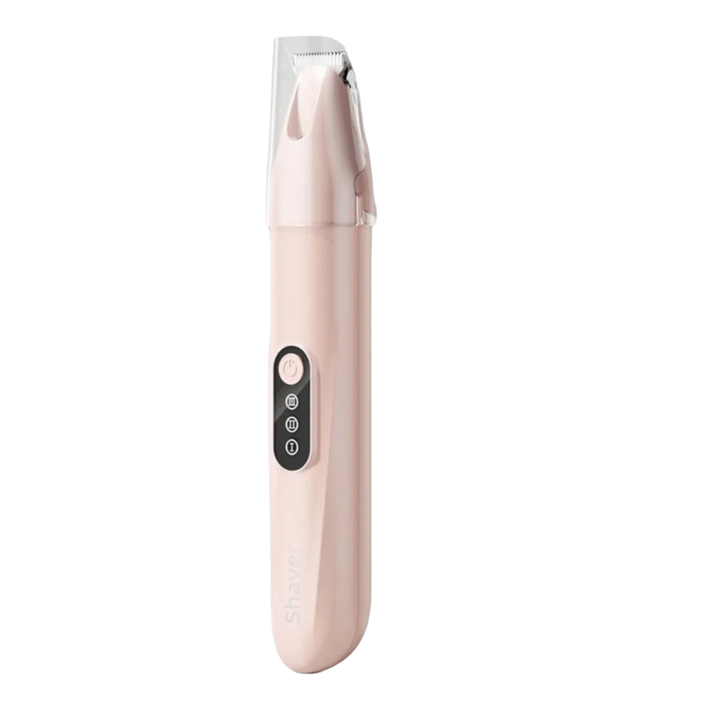 Quiet USB Rechargeable Pet Hair Trimmer with LED Precision Cut