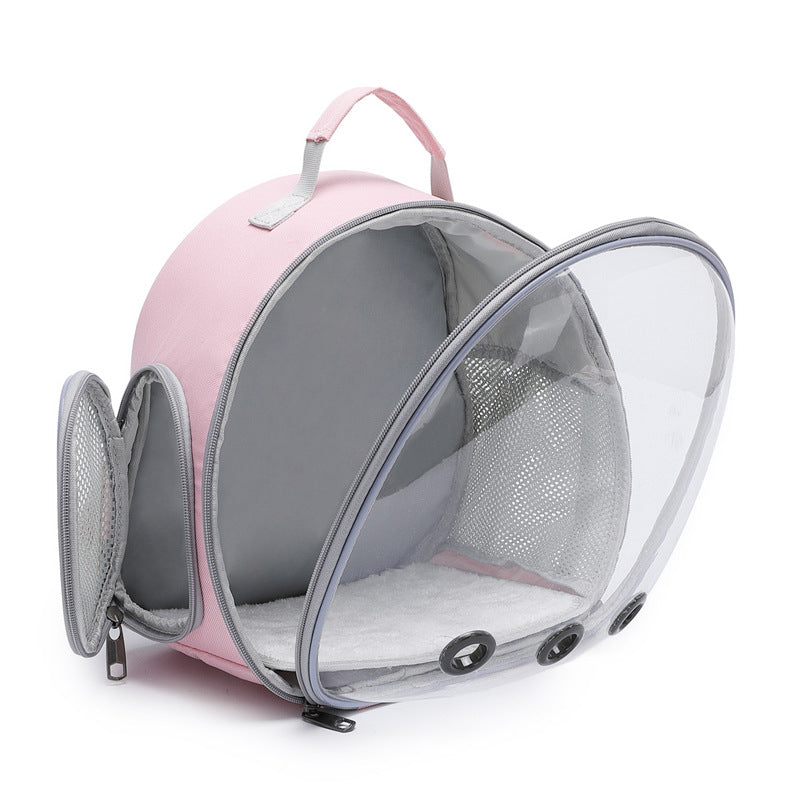 Transparent Cat Carrier Backpack for Small Animals Travel Bag