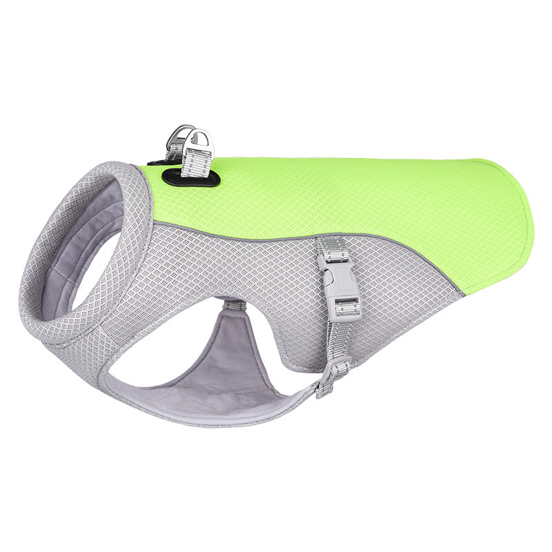 Dog Cooling Vest Breathable Heat Relief Shirt for Summer Walks
