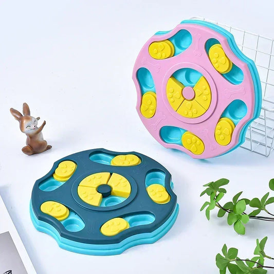 Dog IQ training puzzle toy food dispenser