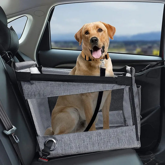 Portable dog car seat carrier for medium dogs